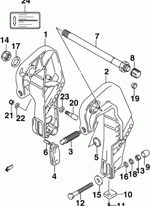 STERN BRACKET