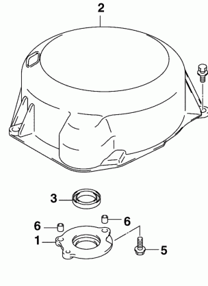 FLYWHEEL COVER