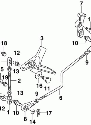 THROTTLE LINKAGE (TEL MODELS)