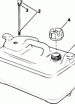 FUEL TANK - 6 GALLON