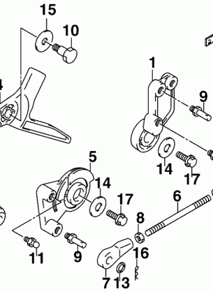 THROTTLE LINKAGE (PL MODELS)