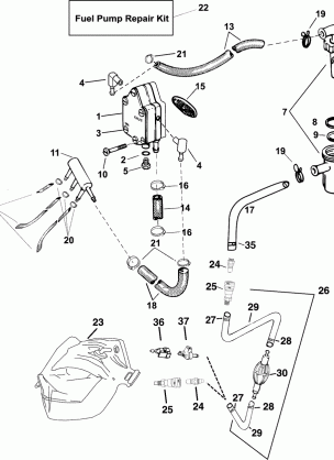 FUEL PUMP  FILTER  BLADDER