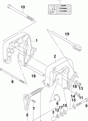 STERN BRACKET