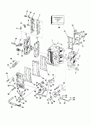 CYLINDER AND CRANKCASE