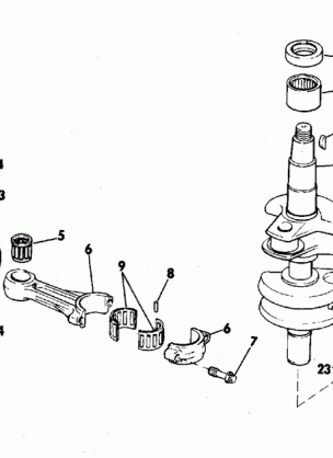 CRANKSHAFT AND PISTON