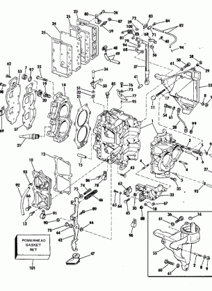 CYLINDER AND CRANKCASE