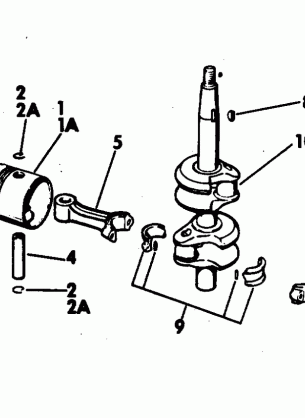 CRANKSHAFT AND PISTON