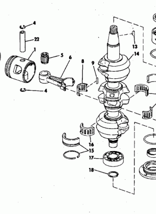 CRANKSHAFT & PISTON