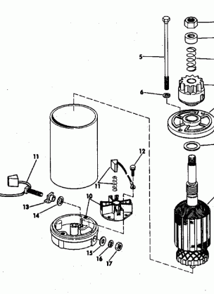 ELECTRIC STARTER AMERICAN BOSCH 10629-23-M030SM