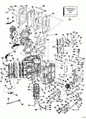 CYLINDER AND CRANKCASE