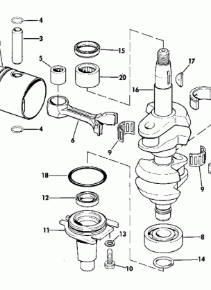 CRANKSHAFT & PISTON