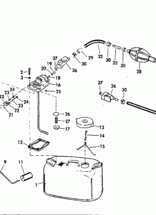 FUEL TANK-6 GALLON