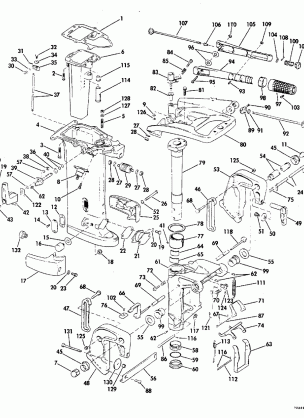 EXHAUST HOUSING-35 HP