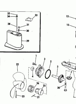 GEARCASE-STANDARD DRIVE