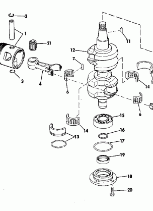 CRANKSHAFT & PISTON