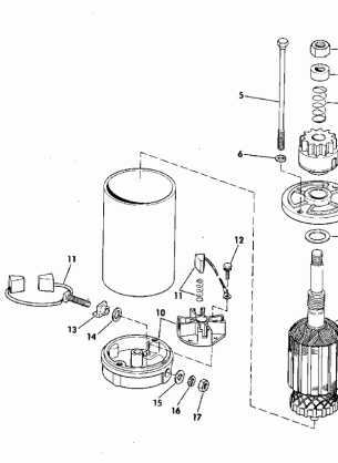 ELECTRIC STARTER AMERICAN BOSCH 11229-21-M030SM