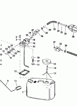 FUEL TANK-6 GALLON