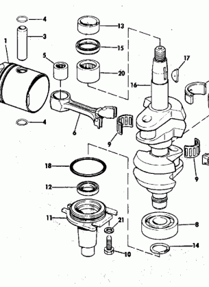 CRANKSHAFT & PISTON