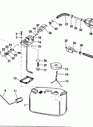 FUEL TANK-6 GALLON