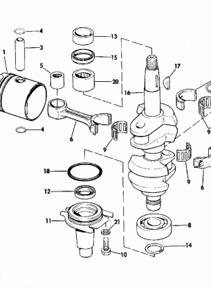 CRANKSHAFT & PISTON