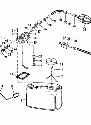 FUEL TANK-6 GALLON