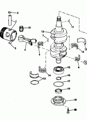 CRANKSHAFT & PISTON