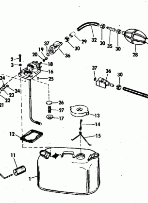 FUEL TANK-6 GALLON