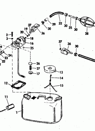 FUEL TANK-6 GALLON