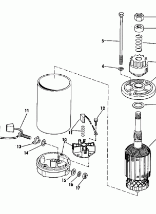 ELECTRIC STARTER AMERICAN BOSCH 10629-23-MO30SM