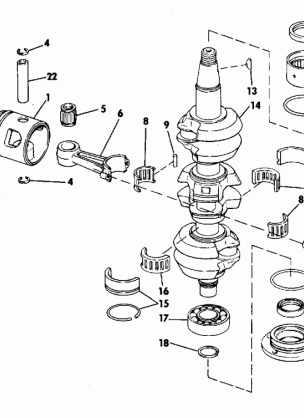 CRANKSHAFT & PISTON