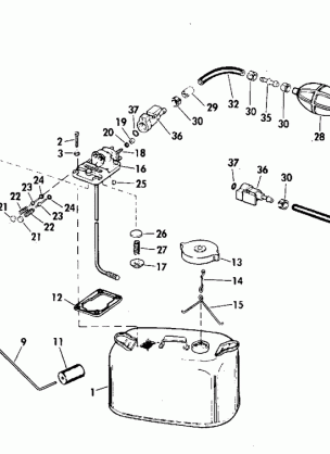 FUEL TANK-6 GALLON