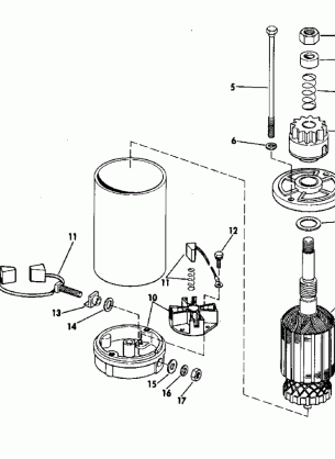 ELECTRIC STARTER AMERICAN BOSCH 10629-23-MO30SM