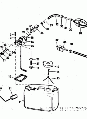 FUEL TANK-6 GALLON