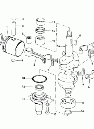 CRANKSHAFT & PISTON