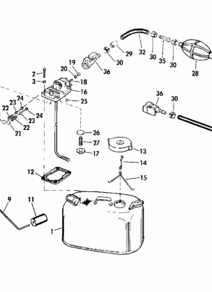 FUEL TANK-6 GALLON