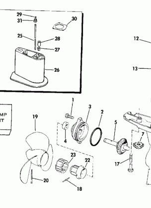 GEARCASE-STANDARD DRIVE