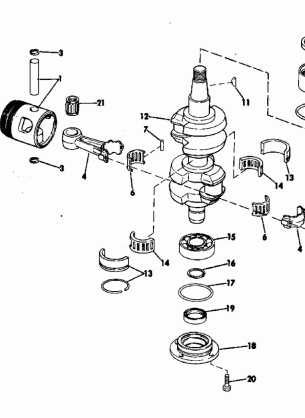 CRANKSHAFT & PISTON