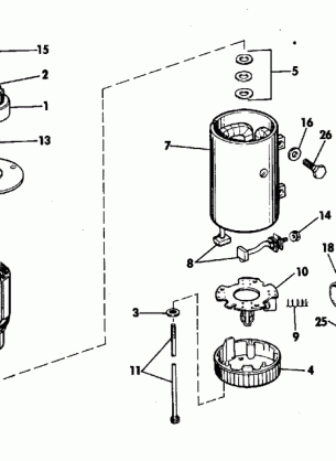 ELECTRIC STARTER & SOLENOID PRESTOLITE MODELS MGD-4007