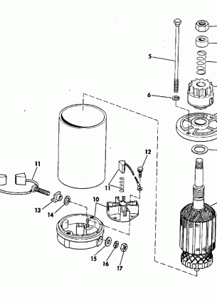 ELECTRIC STARTER AMERICAN BOSCH SMH 12B43