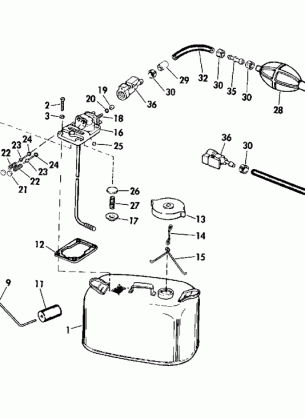 FUEL TANK-6 GALLON