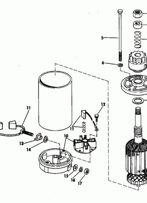 ELECTRIC STARTER AMERICAN BOSCH 10629-23-M030SM