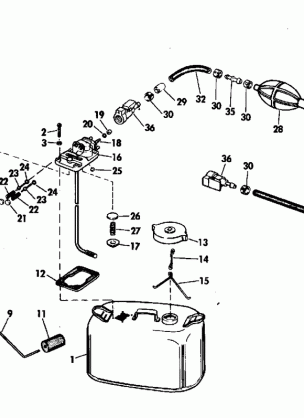 FUEL TANK-6 GALLON