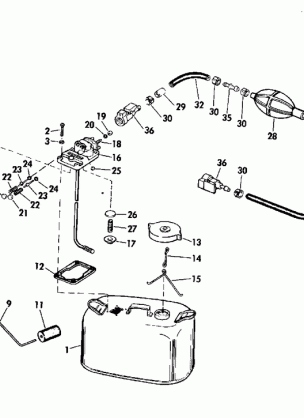 FUEL TANK-6 GALLON