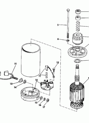 ELECTRIC STARTER AMERICAN BOSCH 10629-23-M030SM