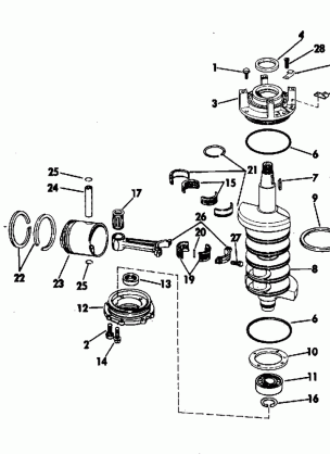 CRANKSHAFT & PISTON