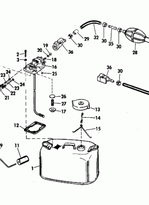 FUEL TANK-6 GALLON