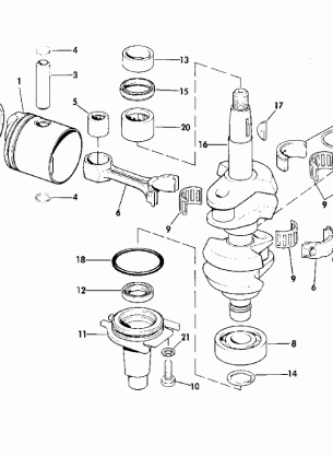 CRANKSHAFT & PISTON