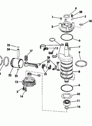 CRANKSHAFT & PISTON