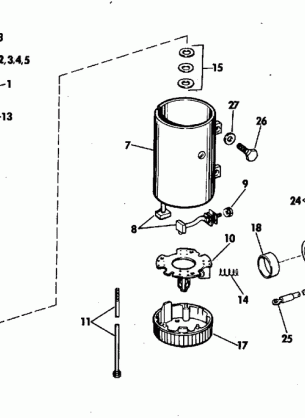 ELECTRIC STARTER & SOLENOID PRESTOLITE MODELS MKW 4001