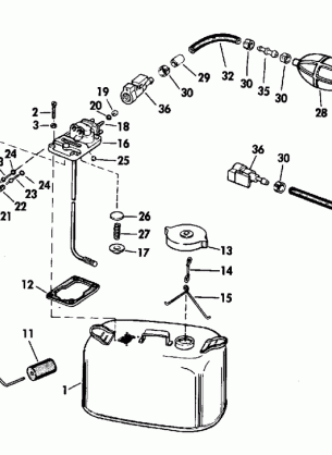 FUEL TANK-6 GALLON